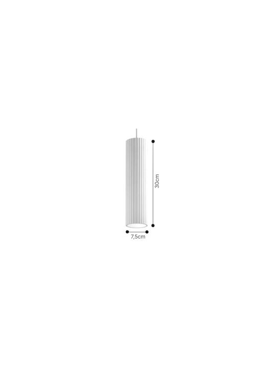 Inlight Pendant Light White with Socket GU10 30x30x30cm