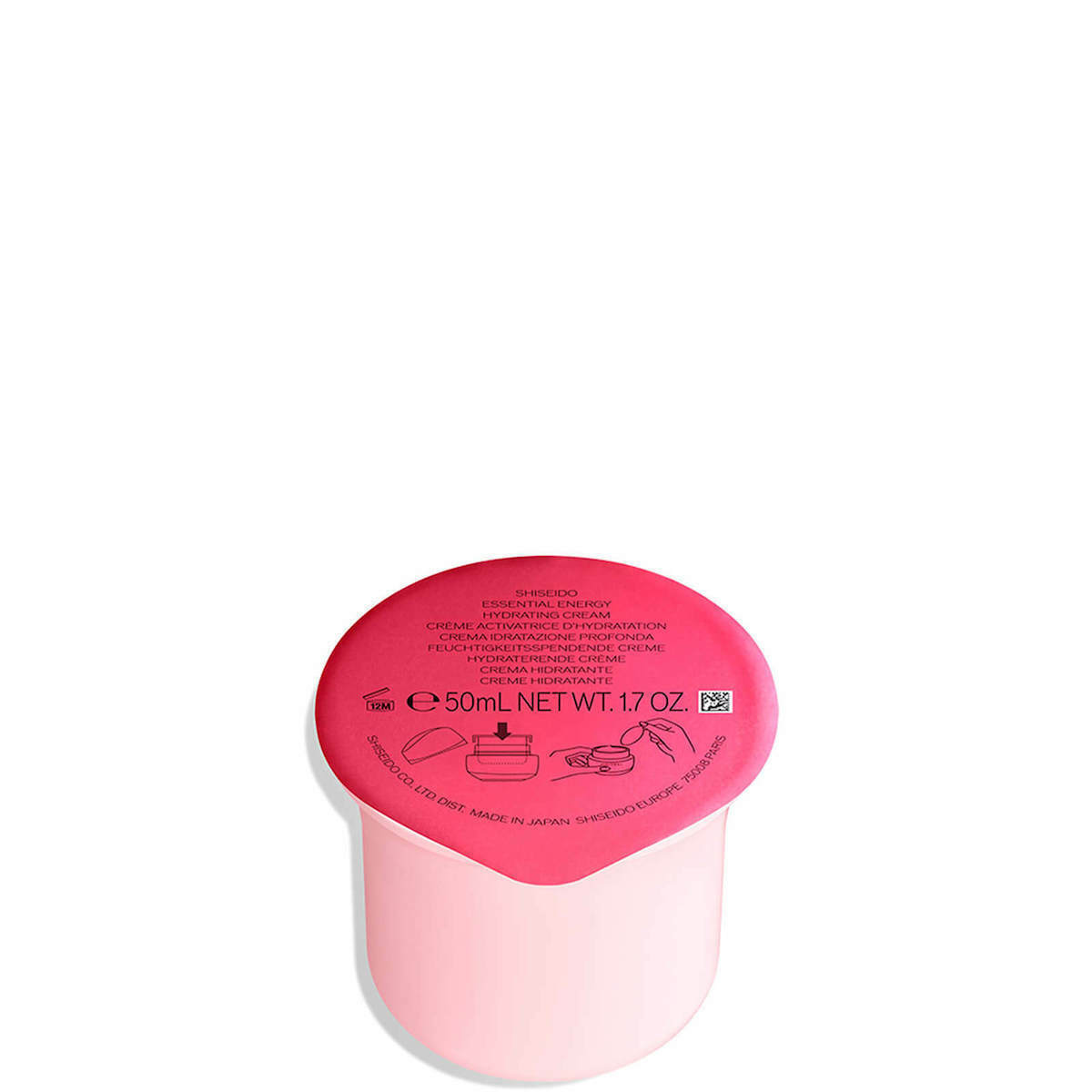 Shiseido Essential Energy Refill 24ωρη Ενυδατική Κρέμα Προσώπου Ημέρας με Χρώμα & Υαλουρονικό Οξύ 50ml