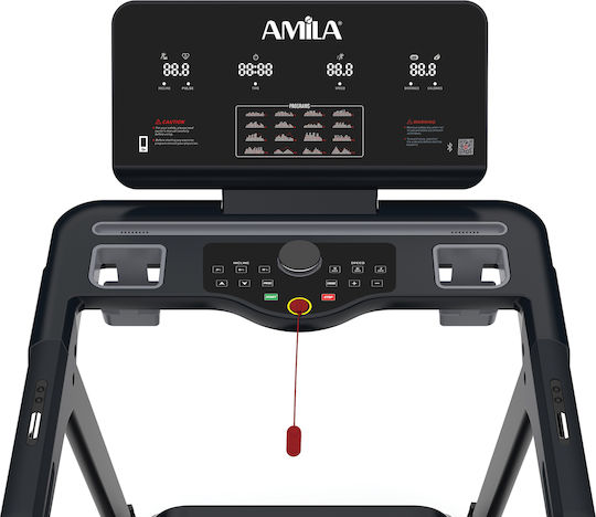 AMILA Eolos F300PI Elektrisch Faltbar Laufband 3hp für Benutzer bis 130kg