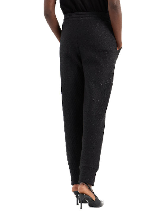 Armani Exchange Women's Fabric Trousers Black