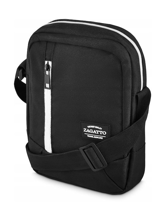 Zagatto Herrentasche Schulter / Crossbody Schwarz