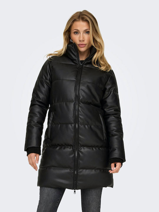 Γυναικείο Biker Jacket Μαύρο