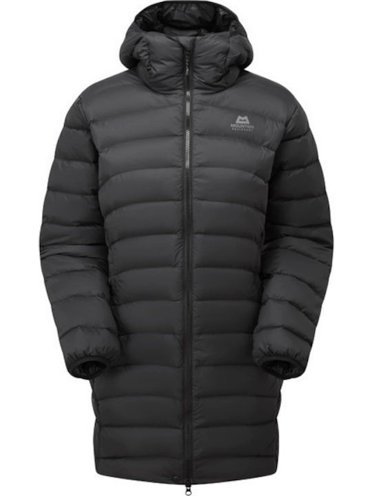 Късо Дамско Puffer Якето за Зима Черно