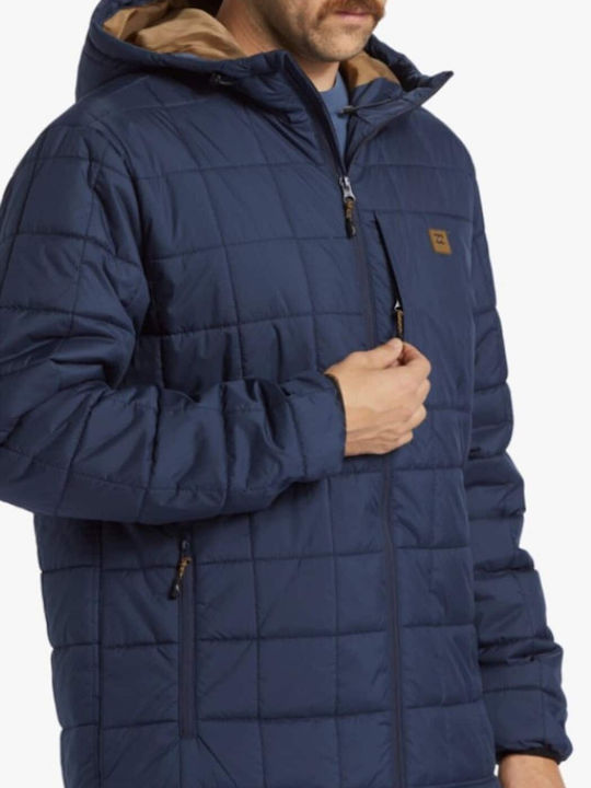 Journey Μπουφάν Puffer Αδιάβροχο Μπλε