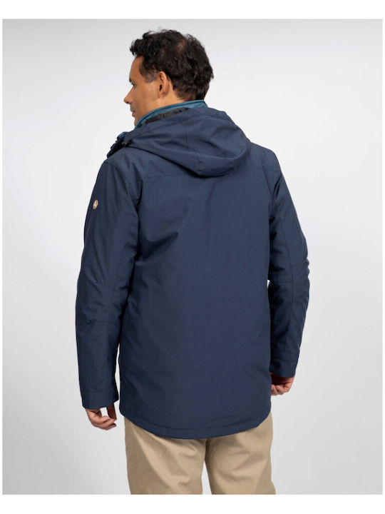 Imco Men's Jacket Waterproof and Windproof Navy 34641812-NVY