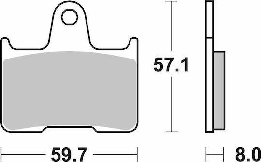 SBS Motorradbremsbeläge