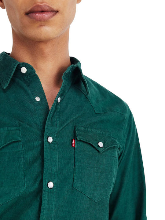 Barstow Western Standard Langärmlig Hemd Green