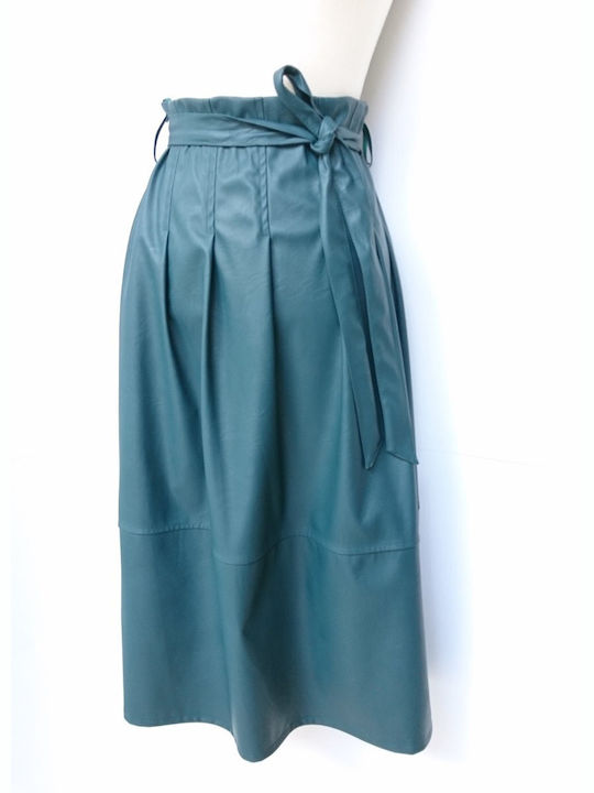 Paranoia Midi Skirt Green