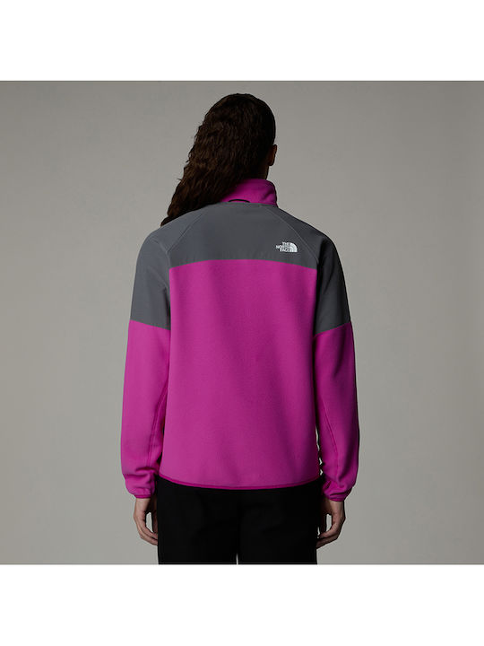 The North Face Glacier Women's Cardigan with Zipper Purple