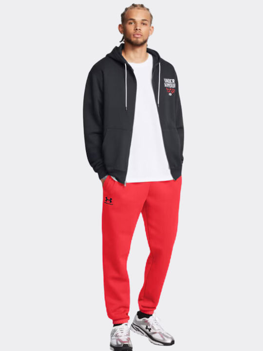 Sweatpants with Elastic Red