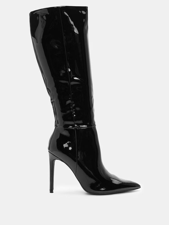 Luigi Women's Boots with High Heel Black