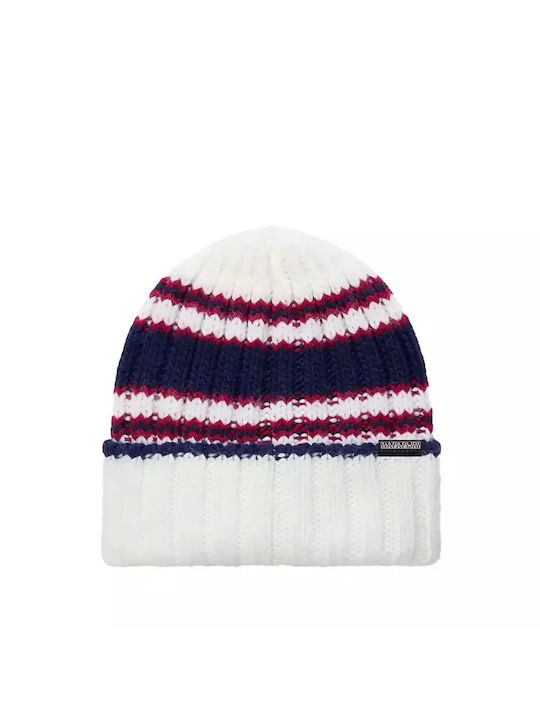 Napapijri Beanie Ανδρικός Σκούφος Πλεκτός σε Μπεζ χρώμα