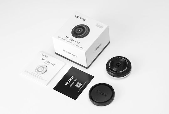 Viltrox Full Frame Camera Lens AF 28mm f/4.5 Fixed for Sony FE Mount Black