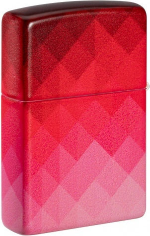 Zippo Pixel Windproof Flame Lighter in Red Color