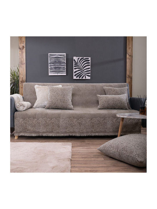 Teoran Three-Seater Sofa Throw Mineapolis 180x300cm 11