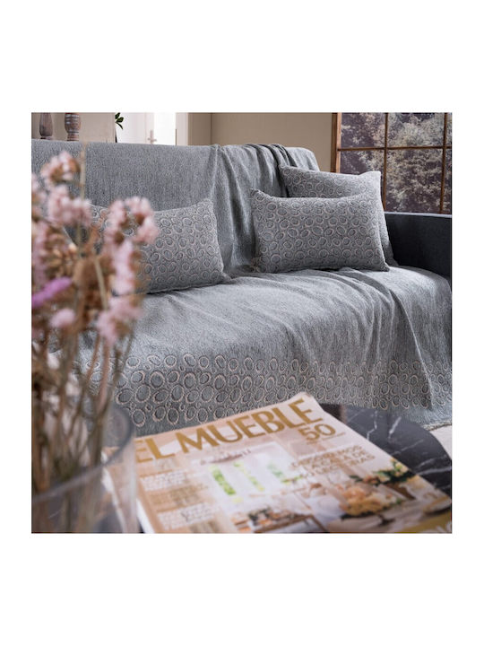 Teoran Maryland Ριχτάρι Πολυθρόνας Chenille 180x150εκ. 04