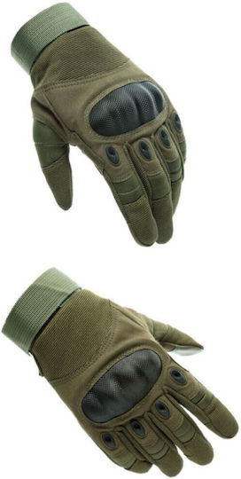 Military Gloves in Khaki color