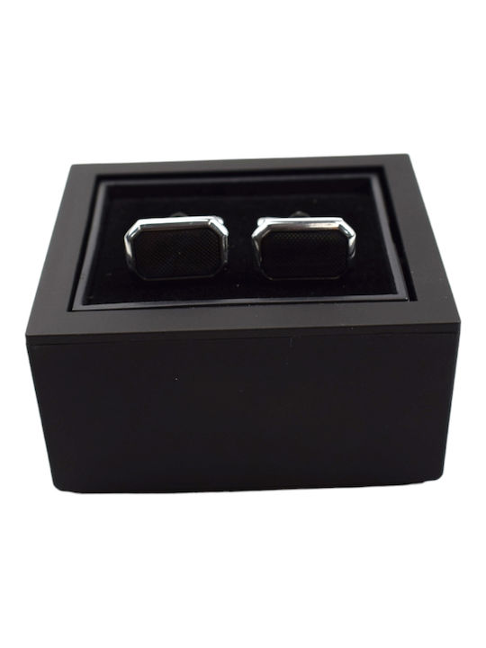 Giovani Rossi Cufflinks Black