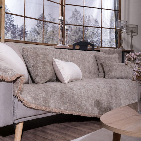 Teoran Hampton Ριχτάρι Πολυθρόνας Chenille 180x150εκ. 05