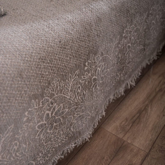 Teoran Mineapolis Sesselüberwurf Chenille 180x150cm