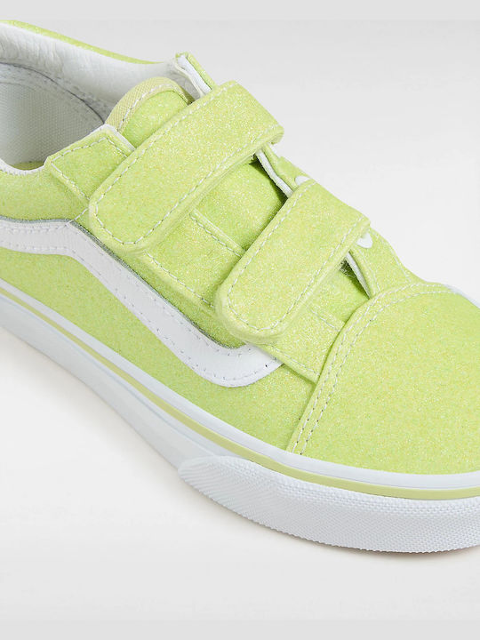 Vans Kids Sneakers Old Skool with Scratch Green