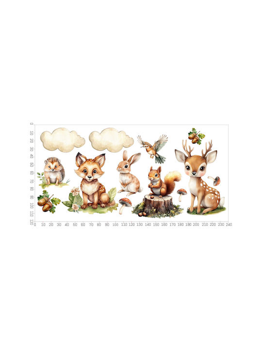 Decowalls Kids Wall Sticker 120x240cm