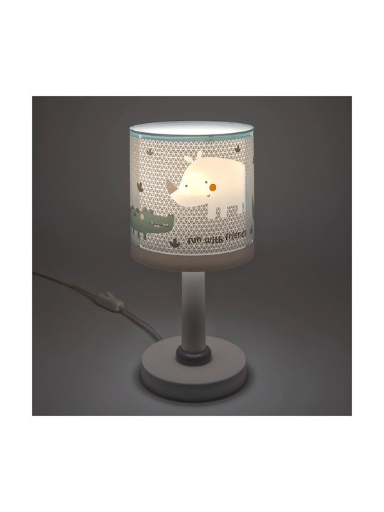 Ango LED Детско Осветително Тяло За Масa Странична Настолна Лампа Touch Прозрачно 30x16x16см