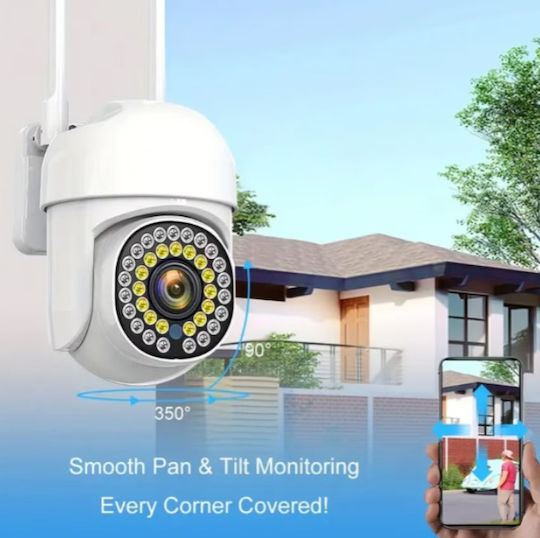 Full Color Surveillance Camera Smart & Wifi 3 X 32 Gb Sd Cards