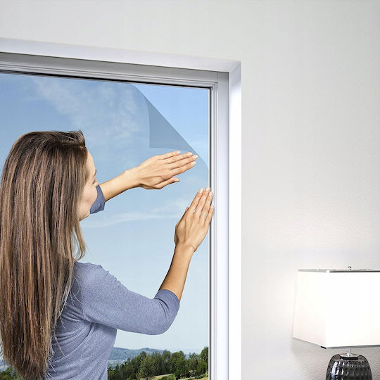 Moskitonetz Fenster mit Klebeband mit Magnetverschluss Schwarzes 180x150cm