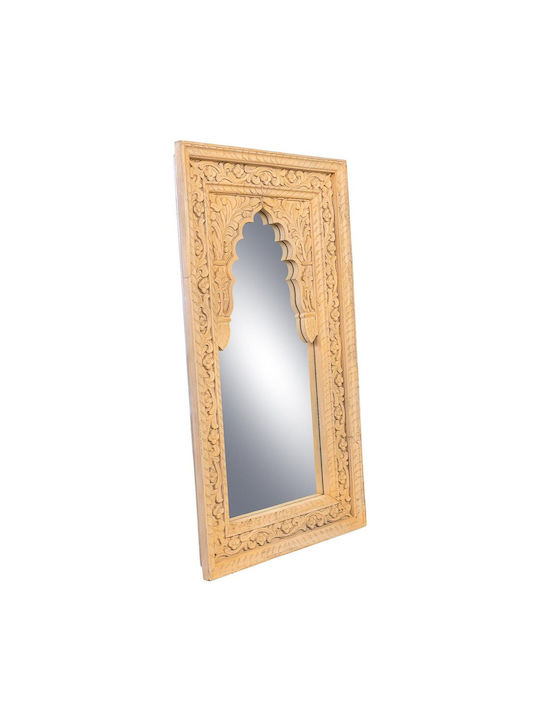 Alexandra House Living D1632734 Wall Mirror with Wooden Frame 106x60cm 1pcs