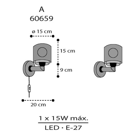Ango Led Plastic Kids Wall Light