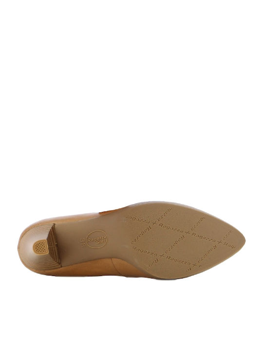 Anatomic Leather Soft Beige Heels