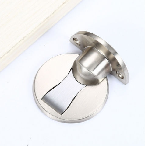 Închizător magnetic pentru ușă Zola, oțel inoxidabil, grosime 5 mm, argintiu