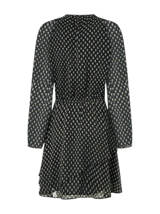 Rochie De Vară Pentru Femei Mini Rochie-Cămașă Neagră