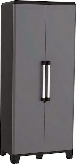 Двукрилен гардероб Transforming Pro Пластмаса с 3 рафтове 78x43.6x184.4бр
