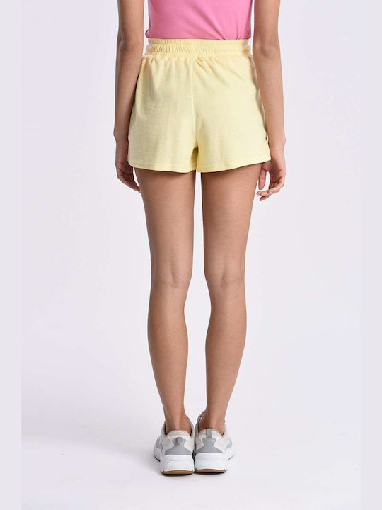 Lili Sidonio Women's Terry Shorts Yellow