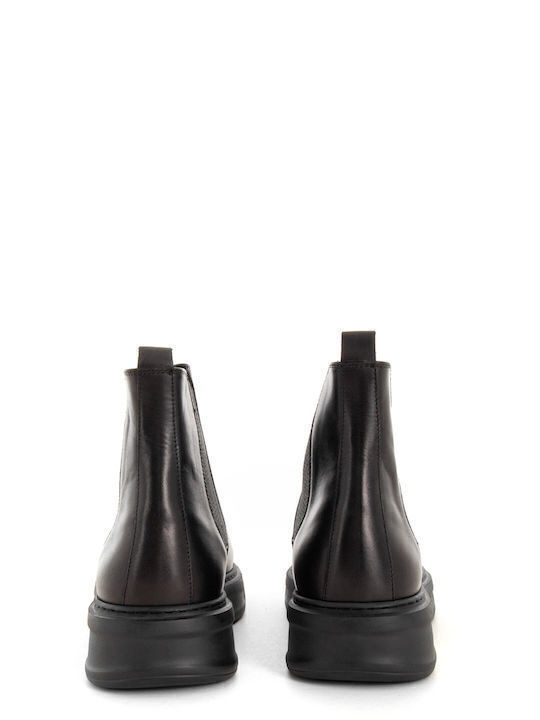 Leather Black Chelsea Boots