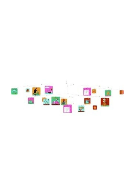 Djeco Kinder Dekoratives Zimmermobil Tiere 100x60cm