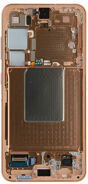 Samsung Galaxy S24 Gh82-33287g-pa OLED Touchscreen with Pre-assembled Frame Sandstone Orange Sm-s921b
