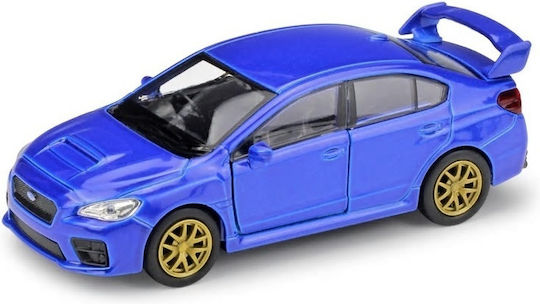 Welly Subaru Impreza WRX STI Spielzeugauto Rot Maßstab 1:36