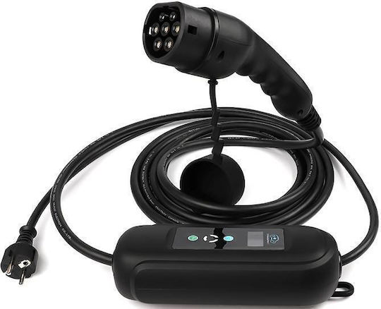Andaiic Portable 3.5kW Charging Station with Built-in Cable Type 2