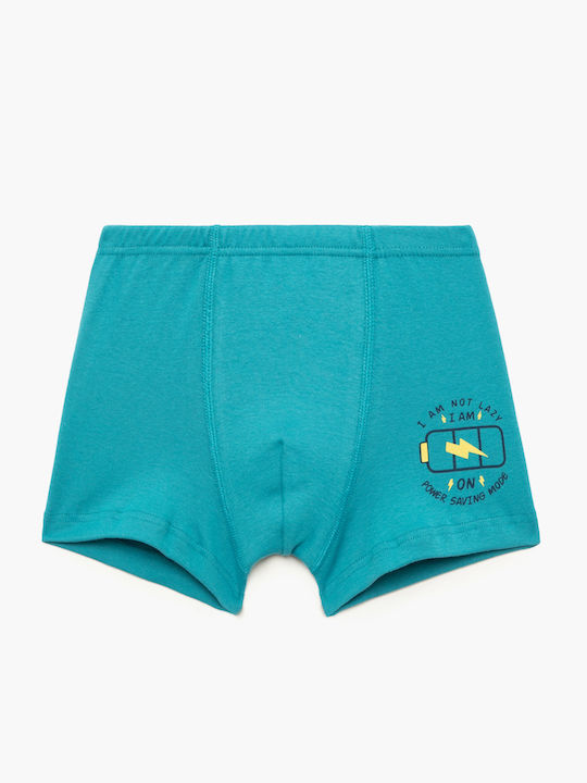 Minerva Kids' Boxer Petrol