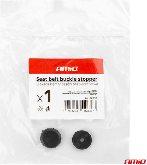 Seat Belt Clip Height Adjustment Belt Diameter 16mm Amio 1 Piece