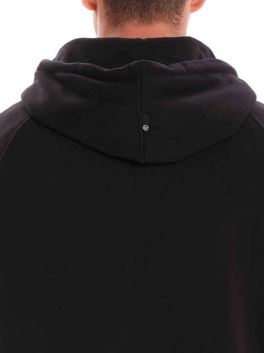 Hooded Cardigan Black