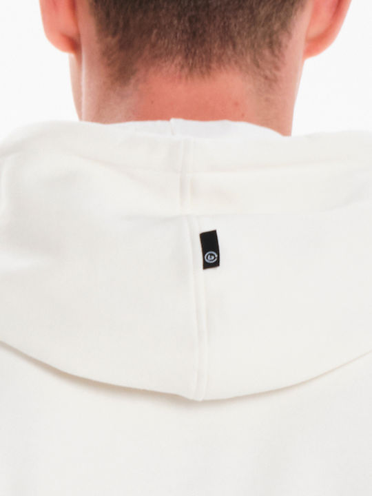 Sweatshirt Mit Kapuze Weiß
