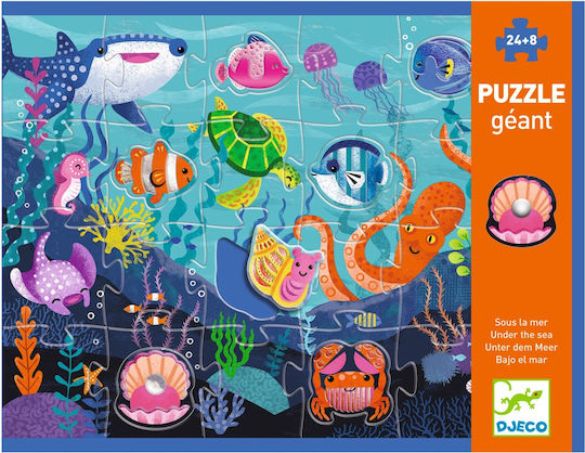 Giant Puzzle Ocean Adventures Djeco