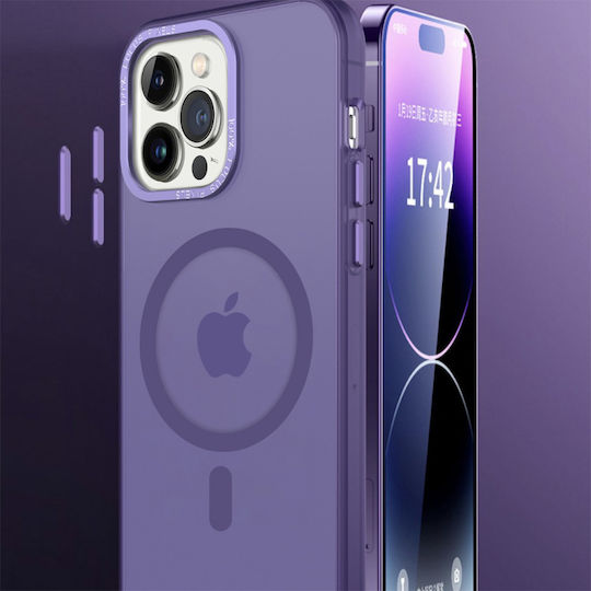 Sonique Magnetic Back Cover Plastic / Silicone 0.33mm Durable White (iPhone 14 Plus)