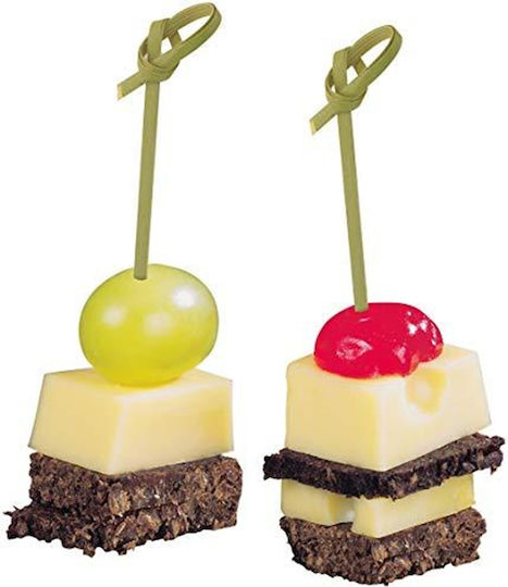Fackelmann Bamboo Fingerfood Sticks 10cm 50 Pieces