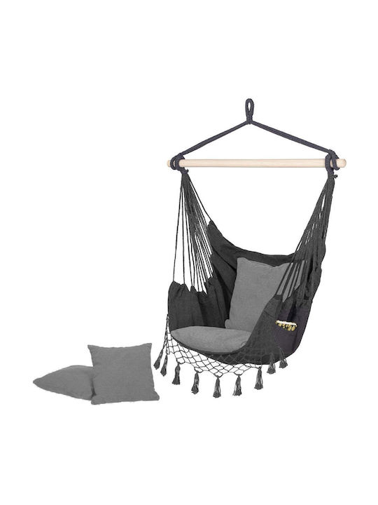 Single Hammock Gray 130x100cm