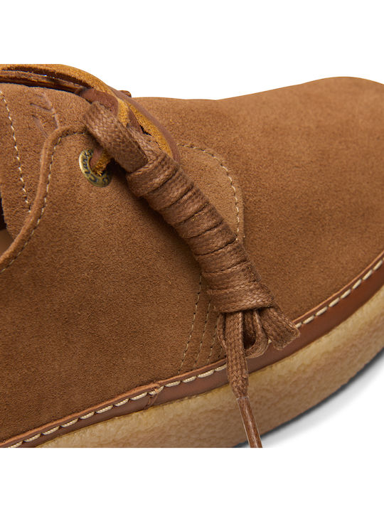 Clarkwood Low Men's Suede Casual Shoes Brown